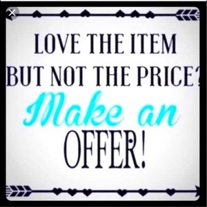 ✨ MAKE ME AN OFFER ✨ ALL OFFER ARE WELCOMED ✨